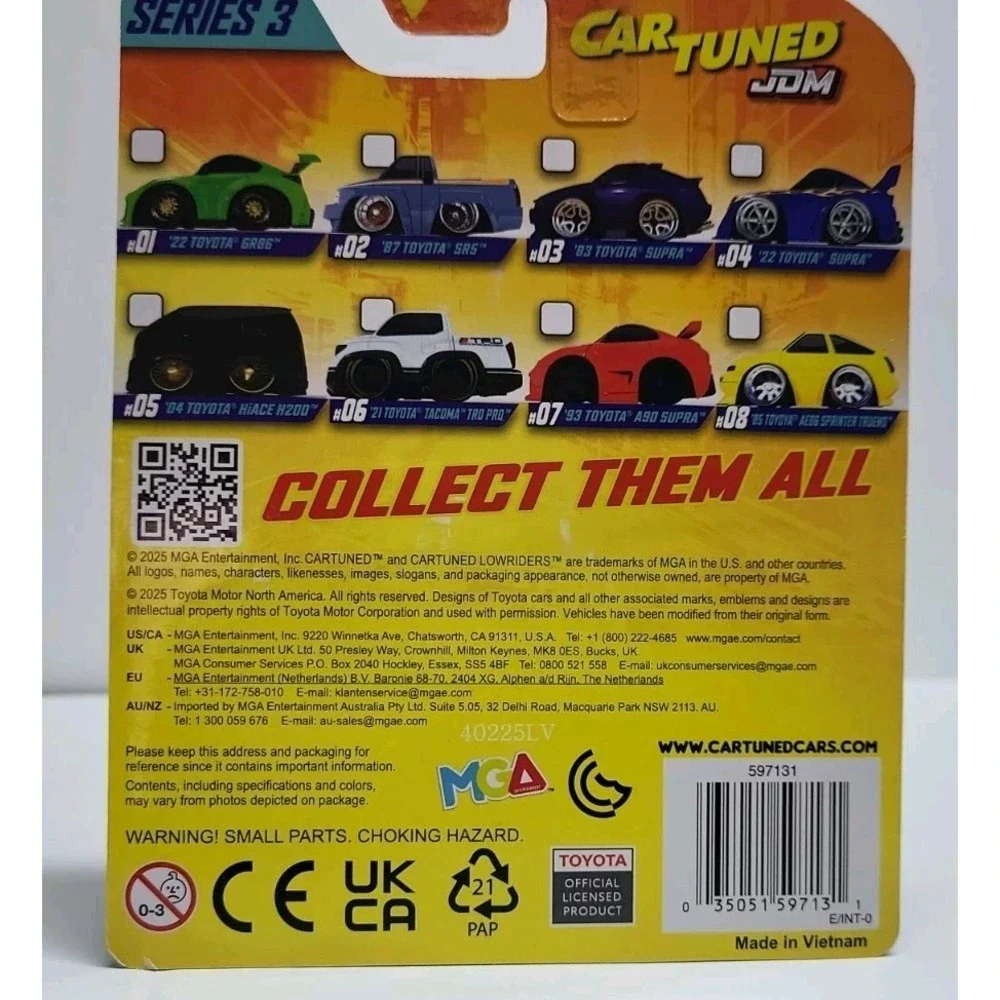 Car Tuned‎ JDM Series 3 '22 Toyota Supra – 1:64 Diecast Collectible New & Sealed